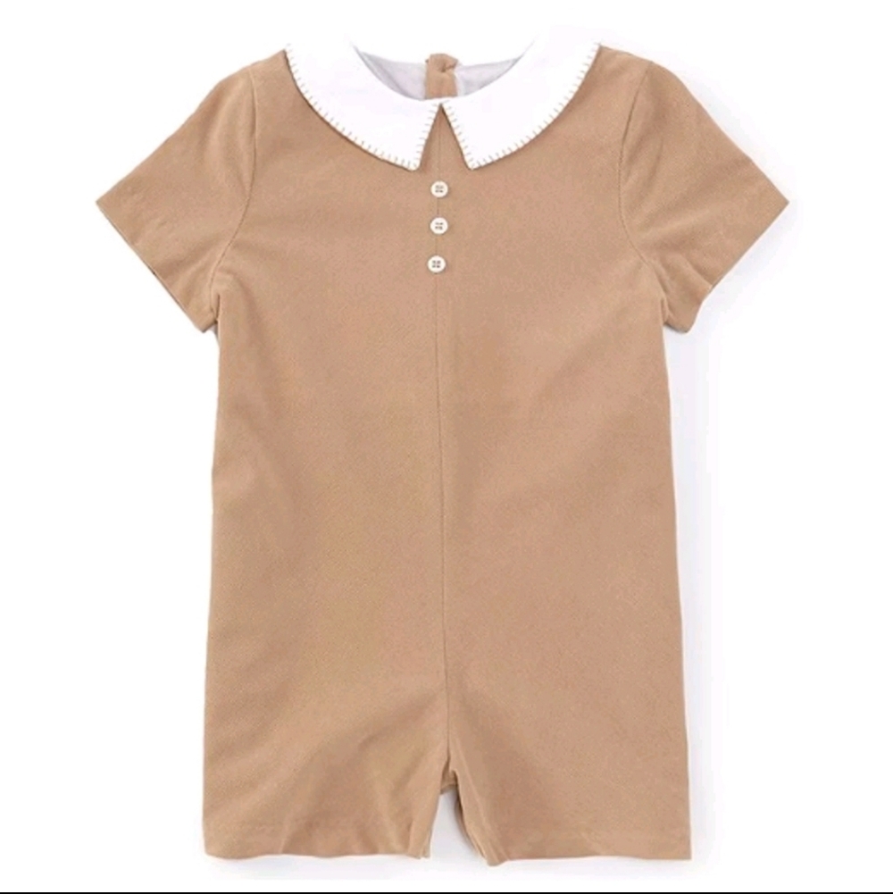 Classic One-Piece with Peter Pan Collar Toddler Size 3T